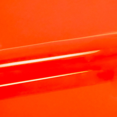 SISER HI-5 Fluo Orange – film flex PU fin orange fluorescent pour marquage textile
