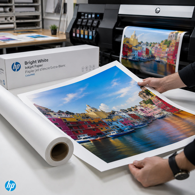 HP Bright White Inkjet Paper - Papier jet d'encre Extra-Blanc Colorpro