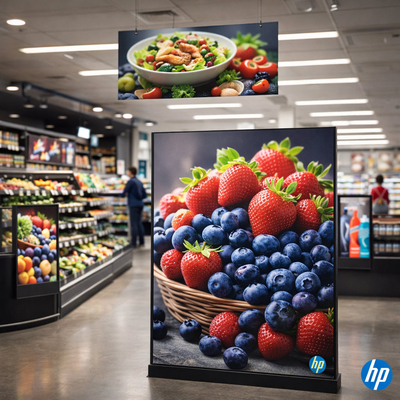 HP Durable Display Film SG - Film d'affichage semi-brillant