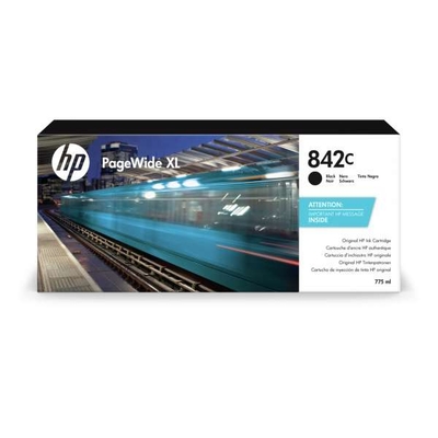 HP, 842C, encre, PageWide XL, Noir, cartouche de 775 ml, C1Q53A