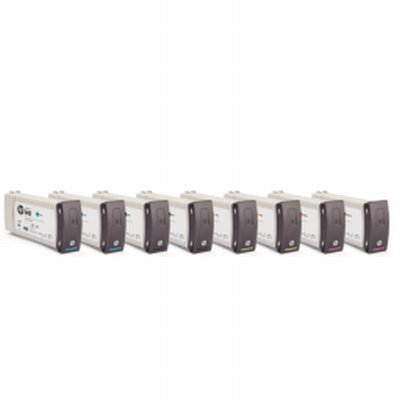 Encre HP 842C - Encres Pigmentaires pour PageWide XL