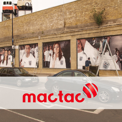 PVC blanc brillant conformable brillant MACtac WW 100 Pro