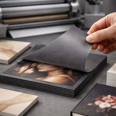 KDX Premium Matt – Film de pelliculage mat anti-rayures BOPP thermique pour protéger et valoriser vos impressions premium.