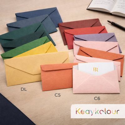 Enveloppes Keaykolour - Gamme d'enveloppes vélin couleur premium