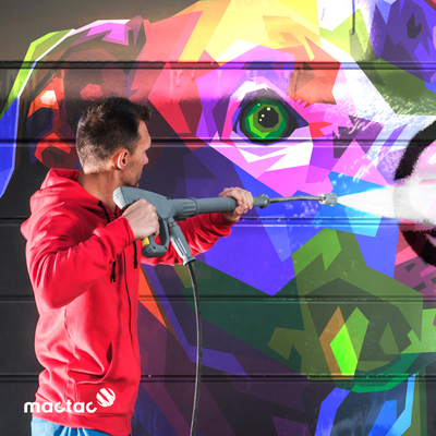 MACtac LAG 100 – Film de lamination anti‑graffiti PP 60 µm satiné
