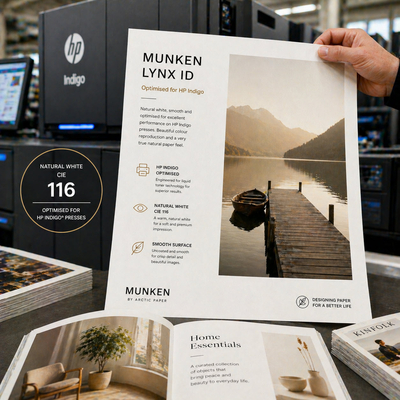 Munken Lynx ID – Papier vélin premium HP Indigo