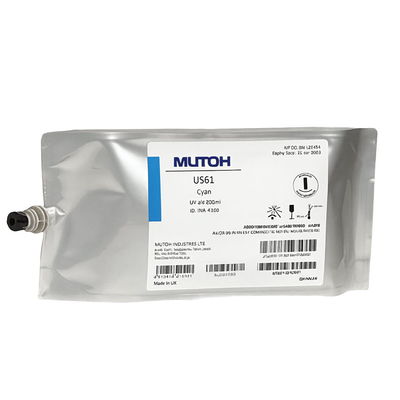 Mutoh encre LED UV US61 - cyan - pack de 800ml