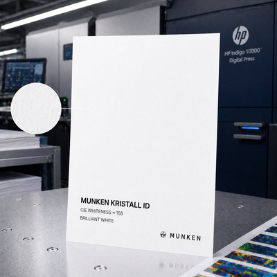 Papier bouffant Munken Kristall ID 300g 460x320mm Enramé