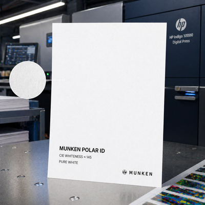 Munken Polar ID blanc bouffant mat vÃ©lin 300g/m2 460x320mm SRA3+ paquet 400 feuilles