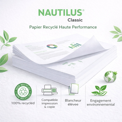 Nautilus classic - Papier Offset Recyclé