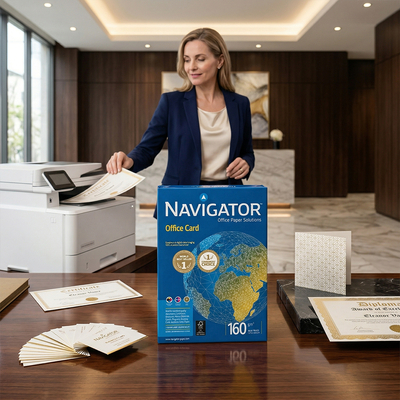 Navigator Office Card - Papier Fort grammage Blancheur 169 CIE - 160g