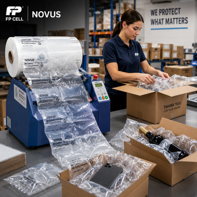 Novus - Machine calage coussins d'air sur site à la demande