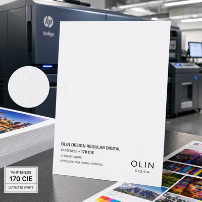 Olin Design Regular Digital – Papier offset premium certifié Toner et HP Indigo