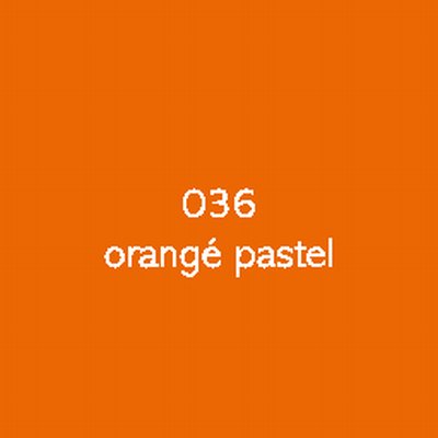 Oracal 641 036 Orange Pastel