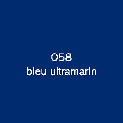 Oracal 751C 058 Bleu Ultramarin