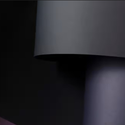 Papier de création effet tactile Plike Noir 330 g/m²
