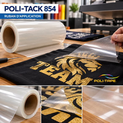 Poli-Tack 854 : Ruban d'application