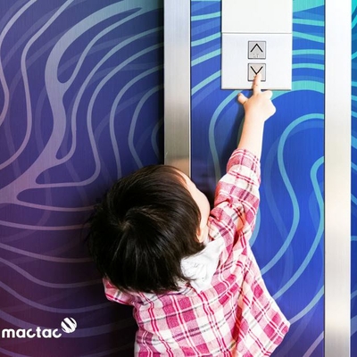 MACtac PERMAFUN Brushed Metal - Film de lamination