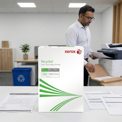 Xerox Recycled - Papier Multifonction 100% recyclé - Blancheur 56 CIE