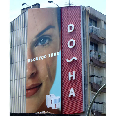 Bâche PVC Saint Clair Jet 550 blanc demi-mat 560g/m2 1620 mm x 30m