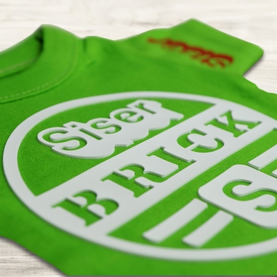 Siser Brick 1000 – Film transfert textile PU ultra épais