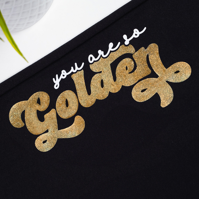 Siser Glitter – film flex thermocollant pailleté en PU