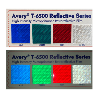 Avery Dennison T6500 – Film rétro‑réfléchissant micro‑prismatique haute intensité