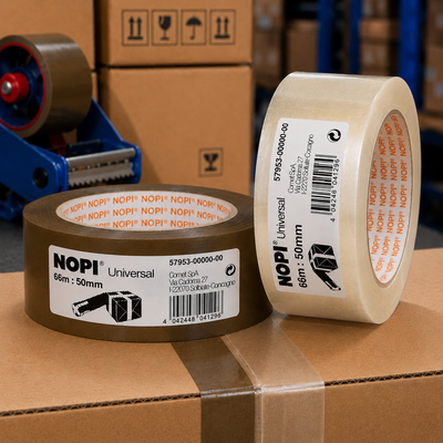 tesa NOPI 64110 — Adhésif de fermeture de cartons, poids moyens