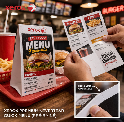 Xerox Premium NeverTear Quick Menu (pré-rainé)