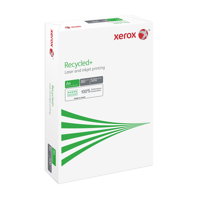 Xerox Recycled+ - Papier 100% Recyclé- Blancheur 85 CIE - Garantie Laser couleur