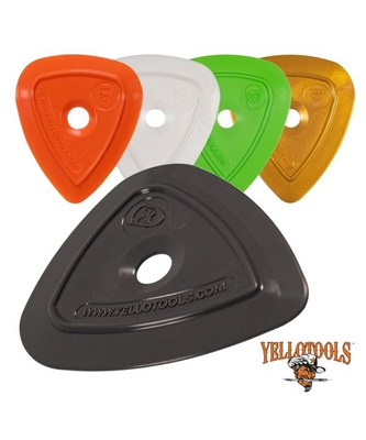 YELLOTOOLS YEL-LO PLEK – Raclette triangulaire multifonctions