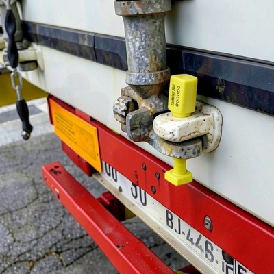Scellé de sécurité jaune