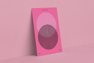 Papier Olin Colours Blush 90g/m² 450mm x 640mm
