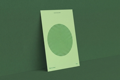 Papier Olin Colours Spring Green 90g/m² 450mm x 640mm