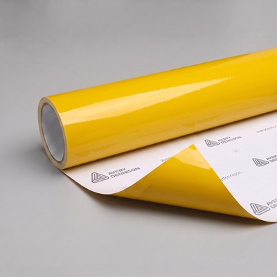 Avery Supreme Wrapping Film brillant Gloss Dark Yellow adhésif permanent 1520 mm x 25 m(BM5950001)