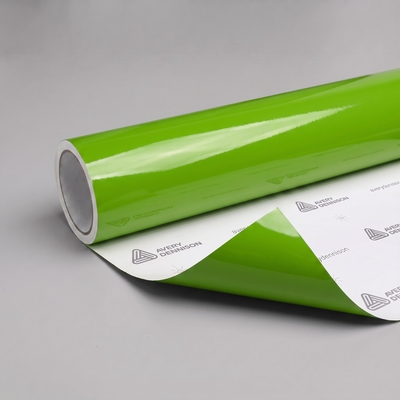 Avery Supreme Wrapping Film brillant Gloss Lime Green adhésif permanent 1520 mm x 25 m(BP1170001)