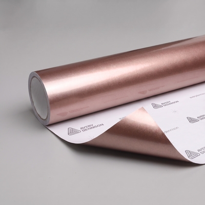 Avery Supreme Wrapping Film cast Gloss Metallic Brown adhésif permanent 1520 mm x 25 m(CB1630001)