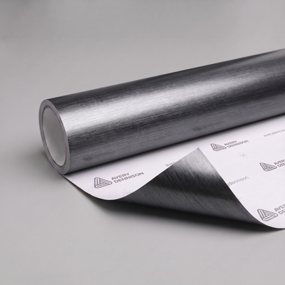 Avery Supreme Wrapping Film brossé Brushed Steel adhésif permanent 1520 mm x 25 m(AR1280001)