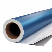 Vinyle coulé Arlon Premium Colour Change 555 Matte Aluminium Blue mat