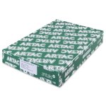 Etiquette adhésive coins arrondis Artac Maxi planche Jaune Vif 80 g/m²  33 mm x 75 mm