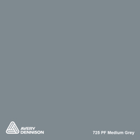 Avery, 700, brillant, PF, PVC, 725 medium grey