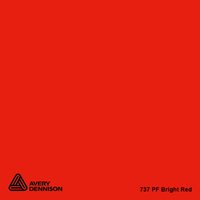 Avery, 700, brillant, PF, PVC, 737 bright red