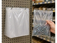 Sachet plastique liassé