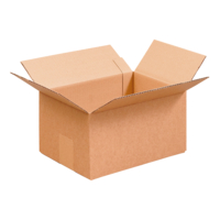 Caisse carton sinmple cannelure - Ouverte