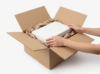 Caisse carton simple cannelure