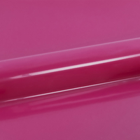 Siser, PS Films, satiné, polyuréthane, A0008 - rose, 90µm, 500mm x 25.00m, hotmelt, Boîte de 1 rouleau, A0008/0.50