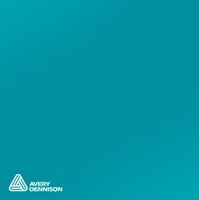 Avery, 500, gloss, EG, PVC, 534 turquoise, 0.080mm, 615mm x 50.00m, Core diameter: 76mm, permanent adhesive, pallet of 1 reel, 534EG/0.615