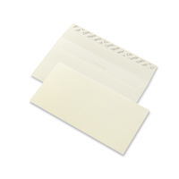 Enveloppe DL Conqueror Wove Cream 120g/m², avec fourreau Boîte de 500 pièces
