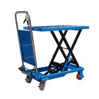 Photo TABLE ELEVATRICE 150 Kg simple ciseaux