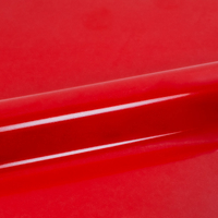 Flex thermocollant Siser Hi-5 satiné H50028 - rouge vif 90µm 500 mm x 25 m